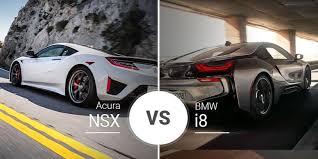 Acura states that this engine and the nsx's direct drive. Acura Nsx Vs Bmw I8