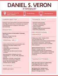 Cv examples see perfect cv samples that get jobs. Resume Templates You Can Download Jobstreet Philippines