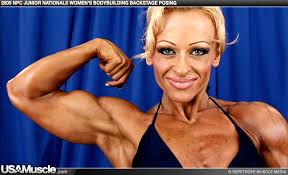 2005 NPC Junior National Women's Bodybuilding Backstage Posing