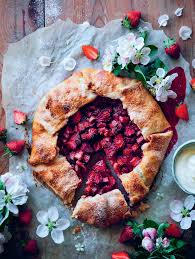 Recette Tarte Fraise Rhubarbe Recette Tarte Fraise Rhubarbe Tarte Aux Fraises Recette Tarte Aux Fraises