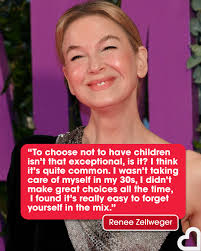 Reneé Zellweger has gotten open and honest about her reaction to being  asked why she doesn't have kids ❤️ "When I first became Bridget I really  related to Bridget's struggles with the
