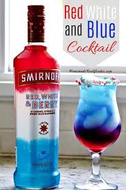 Red White And Berry Smirnoff Firecracker Party Drink Berry Drinks Blue Alcoholic Drinks Patriotic Drinks