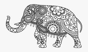Elephant tattoo design color me color henna elephant drawings animal coloring pages elephant coloring page colorful drawings mandala coloring. Free Mandala Elephant Coloring Pages Hd Png Download Transparent Png Image Pngitem