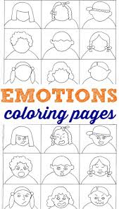 This cute monstrous emotions coloring papercraft is easy to make and it is a craft to engage with your little one. Emotions Coloring Pages Help Kids With Feelings
