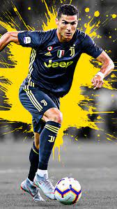 Find hd wallpapers for your desktop, mac, windows, apple, iphone or android device. Cristiano Ronaldo 2019 Juventus Wallpaper
