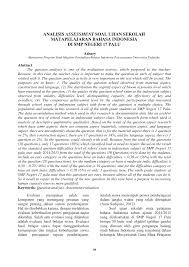 Soal ujian seleksi tes calon pegawai negeri sipil (cpns) ri bahasa inggris petunjuk umum: Http Jurnal Untad Ac Id Jurnal Index Php Bahasantodea Article Download 6795 5448