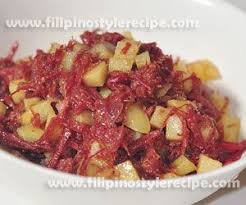 Ginisang Corned Beef Filipino Style Recipe Corned Beef Recipes Corned Beef Canned Corned Beef