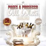 Kappa Lambda Psi’s Pages & Prosecco All white brunch