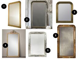 Restoration hardware louis philippe gilt leaner mirror designed in a master bathroom behind a vintage style tub on fitted with an antique brass floor mount tub filler under a stunning brass candle chandelier. Louis Philippe Mirror All Products Are Discounted Cheaper Than Retail Price Free Delivery Returns Off 68