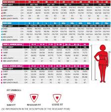 Kilpi Size Guide Sportpursuit Com Size Chart Outdoor