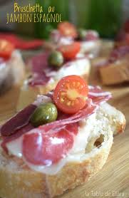 Bruschetta Au Jambon Espagnol Jambon Espagnol Mieux Manger Alimentation