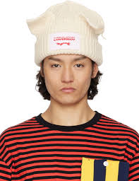 帽子 CHARLES JEFFREY LOVERBOY Chunky Unicorn Charles Jeffrey LOVERBOY Black  Chunky Unicorn Beanie Charles