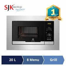 Our ovens and microwave are equipped with multifunction cooking modes and extra large capacity to provide you with delightful cooking experiences. Electrolux Microwave Oven Ems2085x 20l Built In Microwave Shopee Malaysia
