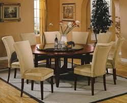 Love Our Round Table With A Lazy Susan Sits 8 Comfortably With Images Large Round Dining Table Round Dining Table Sets 72 Inch Round Dining Table