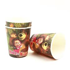 Join facebook to connect with surprise masha and others you may know. Masha And The Bear Party Cups Birthday Decoration Tableware Cup Set Of 20 Cups Greeting Cards Party Supply Wandegar Home Garden