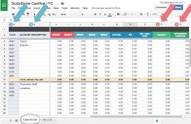 Film Budget Cashflow Template And P O Log Studiobinder