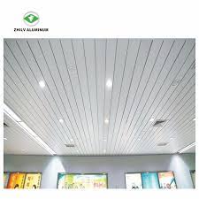 Strips systems are various modular strips made in aluminium and steel, which are suspended from suitable support structures in steel. China 13 Years Experience C Shaped Metal Aluminium Aluminum Strip Ceiling China Linear Ceiling Suspended Ceiling