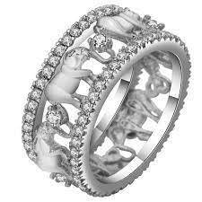 Silver Elephant Rings Ace Gems Elephant Jewelry Ring Elephant Ring Silver Elephant Ring