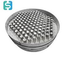 304 316 Stainless Steel Bubble Cap Sieve Valve Tray for Chemical Tower
