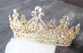Shop for gold crowns & tiaras at the lowest price guaranteed. Gold Bridal Crown Scroll Heart Swarovski Crystal Wedding Crown Crystal Wedding Tiara Diamante Crystal Wedding Tiaras Crystal Crown Wedding Tiaras And Crowns