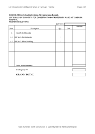 If so, a service bill template may be the simplest and most efficient way to invoice your clients. Http Procurement Notices Undp Org View File Cfm Doc Id 9416