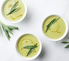 Chilled Tarragon Zucchini Soup Recipe Recipe Zucchini Soup Soup Superfood Recipes