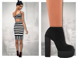 All of the shoes come in 10 color options. Sims 4 Shoes