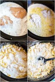 Lusciously Creamy Easy To Make And A Family Favorite Dinner This Crock Pot Ch Chicken Crockpot Recipes Crockpot Recipes Slow Cooker Crockpot Chicken Alfredo