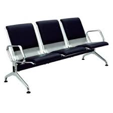 China Hot Sale High Quality Customer Beauty 3 Seats White Steel Salon Furniture Waiting Room Chairs China Waiting Room Chairs Salon Chair Furniture