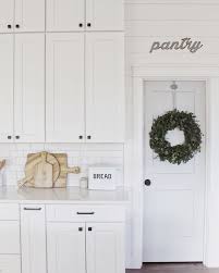 Black And White Farmhouse Kitchen Ideas Revival Farmhouse Kitchen White Kitchen Subway Tile Shiplap Black Hardware Sha Trendy Farmhouse Kitchen Farmhouse Style Kitchen Farmhouse Kitchen Cabinets