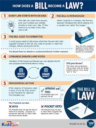 How A Bill Becomes A Law Infographic Kids Gov Teaching Government Law School Life Government Lessons