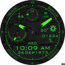 Watch face background for smartwatch. Download Clock Skin Rr022 Green Android Watch Face Android Watch Faces Android Watch Smart Watch Android