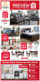 Made in australia, the ashley coffee table is a contemporary design to complement your living space, available in custom sizes and finish options. Ashley Homestore Canada Flyer Boxing Week Preview West December 13 December 19 2018 Shopping Canada