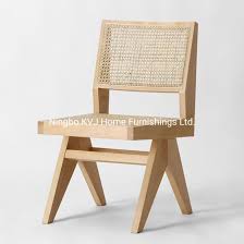 Besides good quality brands, you'll also find plenty of discounts when you shop for bamboo wicker. China Kvj 6543 Solid Beech Wood Cane Webbing Rattan Pierre Jeanneret Dining Chair China Chair Dining Chair