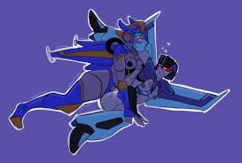 Jam (my OC) having fun with Slipstream : rTransformersporn