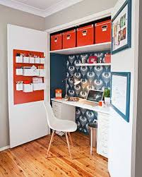Dos And Don Ts Of Decorating Small Spaces Home Office Closet Home Office Space Office Cupboards
