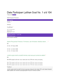 Ketentuan pelaksanaan permenpan dan rb no. Latihan Soal Skb Pertanian