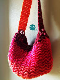 Crochet bags can be really versatile & can be used for many occasions. Crochet Patterns Galore Boho Bag