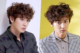 The name of this men's perm tells us everything concerning it. Male Stars Who Rock Curly Locks Soompi