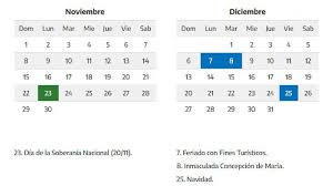 Te mostramos todos los feriados del mes de febrero de 2021 resaltados en el calendario (si esta vacio no hay ningún feriado). Calendario De Feriados Cuantos Le Quedan Al 2020 Y Cuales Son Los Primeros Del 2021