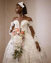 Get the best deals on long lace wedding dresses and save up to 70% off at poshmark now! Shop Embellished Lace Bridal Ball Wedding Gown Deji Kola