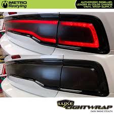 Dark Smoke Stealth Light Tint Film Luxe Lightwrap Metro Restyling