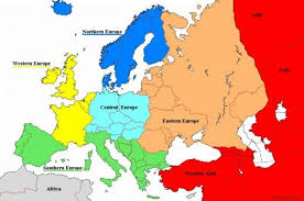 Karta evrope sa drzavama : Podjela Evrope Spisak Zemalja Zapadne Evrope I Njihov Glavni Grad Istocnoeuropske Drzave