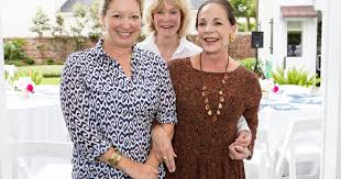 Gayle Benson hosts a luncheon for Ochsner Health's Moonlight and Miracles  Gala committee