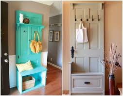 Garderobe aus alten brettern alte tür shabby landhaus. Garderobe Alte Tur Haken Taschen Sitzbank Integriert Garderoben Aus Alten Turen Tur Selber Bauen Alte Turen