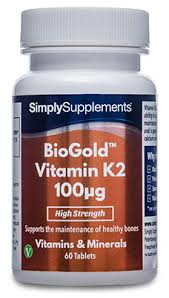 Find everything to fuel your health at biovea Vitamin K Tablets Biogold K2 Simply Supplements