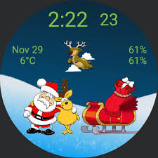Be the first to personalize your apple watch! Santa And Reindeer On A Break Watchmaker Watch Faces