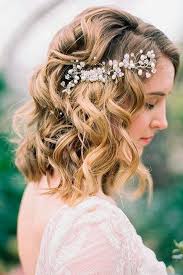 See more ideas about wedding hairstyles, hair styles, hair inspiration. Shoulder Length Wedding Hairstyles For Short Hair With Veil Addicfashion