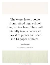 High School English Teacher Quotes - high school english teacher ... via Relatably.com
