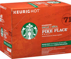 The surge in popularity of single cup coffee makers has made it super easy to enjoy the hottest, freshest cup each and every. Starbucks Pike Place Decaf Medium Roast K Cup Pods 24 Pack Sbk18999 Best Buy
